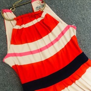 Eliza J Maxi Dress - Stripes